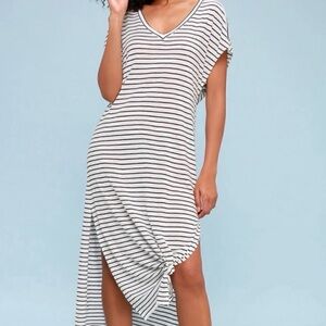 Amuse Society basic beach midi dress cover up